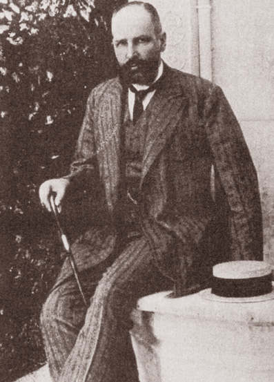 П.А.Столыпин в Ливадии весной, 1909 г.